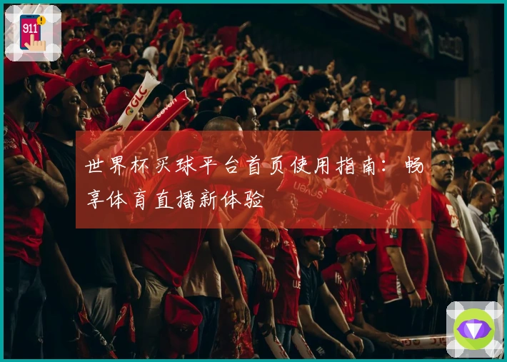 世界杯买球平台首页使用指南：畅享体育直播新体验