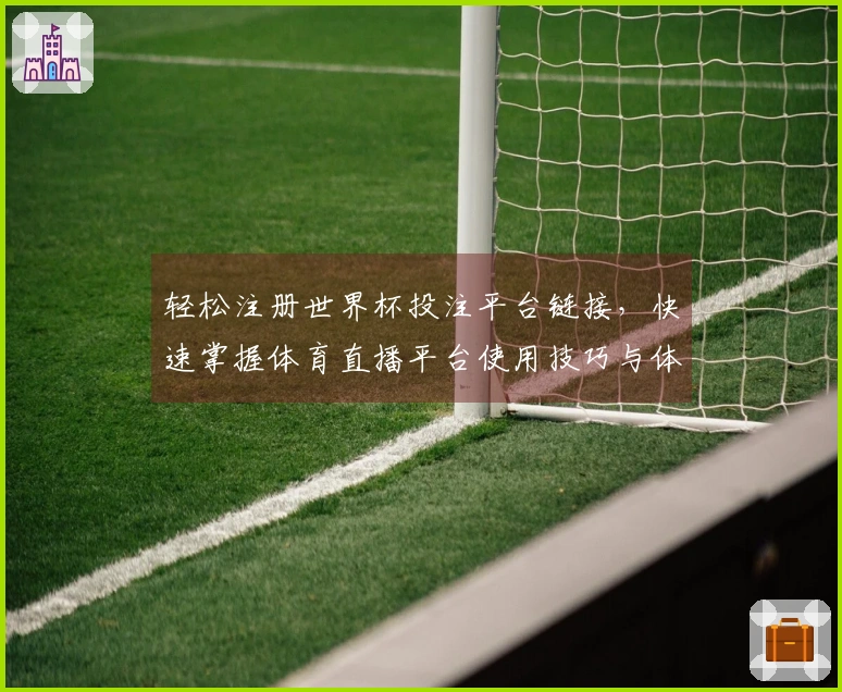 轻松注册世界杯投注平台链接，快速掌握体育直播平台使用技巧与体验指南